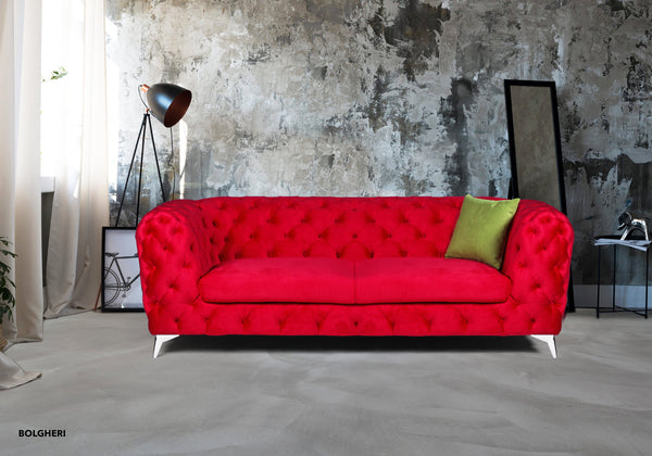Bolgheri Red sofa set