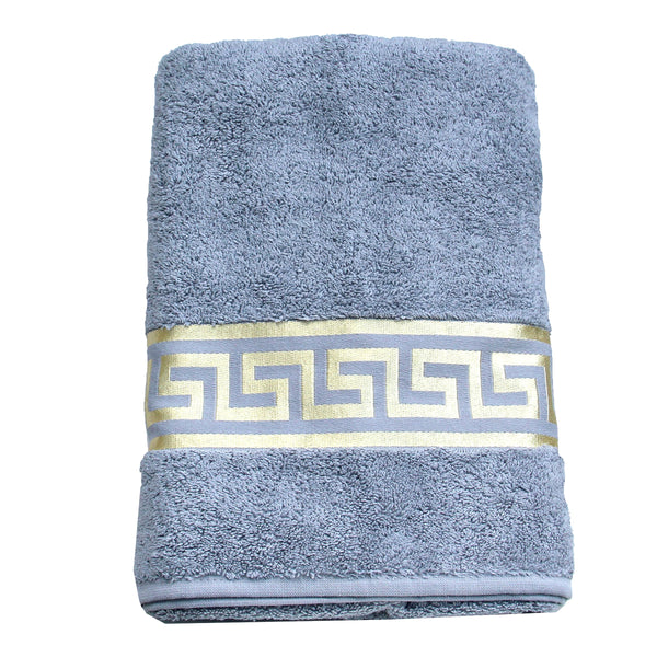 Meander Towels Grey 30x50