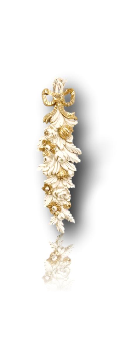 Wall decoration 1503 Ivory/Gold