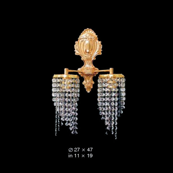 Anzio Gold Chandelier