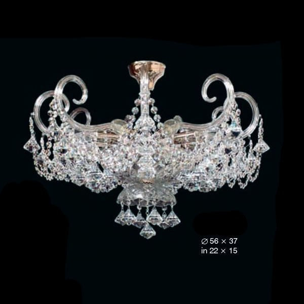 Chandelier Modica Gold