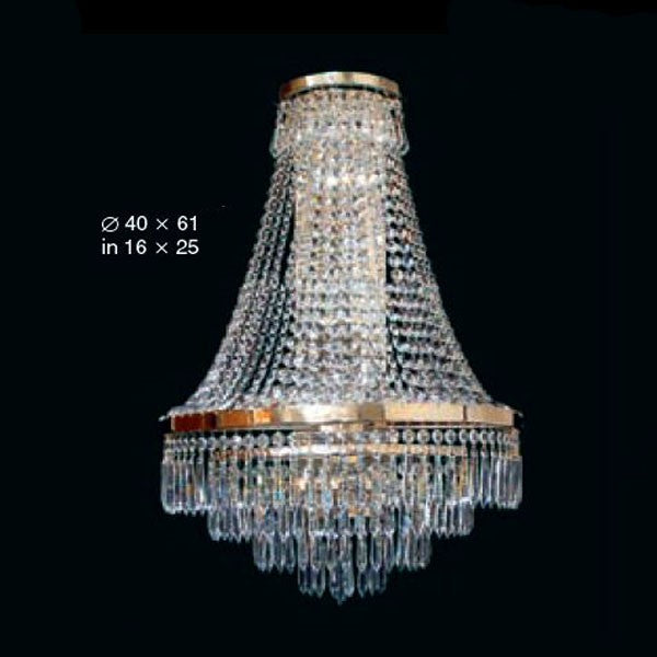 Wall chandelier Treviso Gold