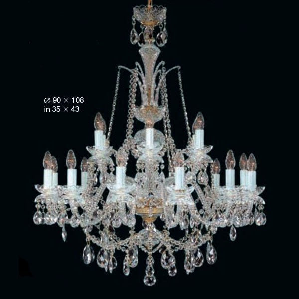 Chandelier Tivoli Gold