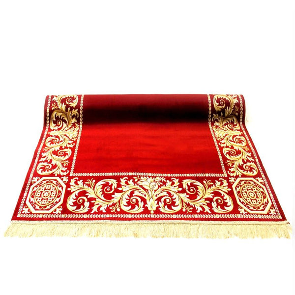 Carpet Runner Baroque Red