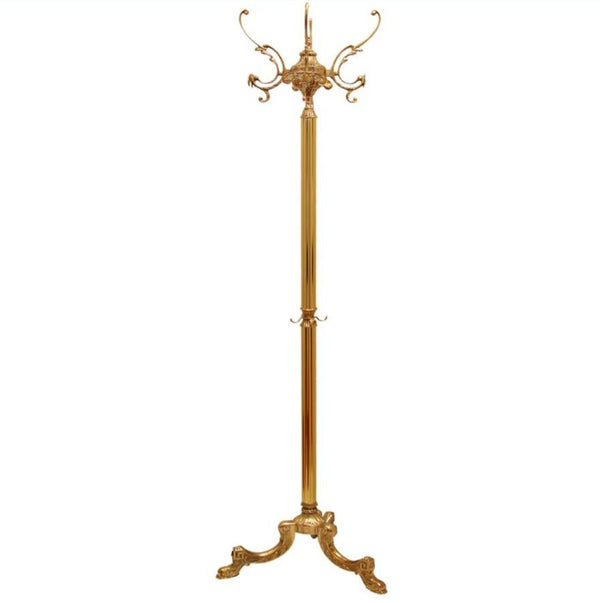 Coat rack gold baroque