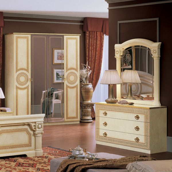 Bedroom Aida Beige-Gold