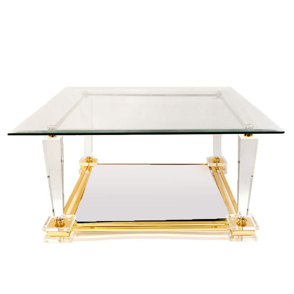 Coffee table acrylic crystal