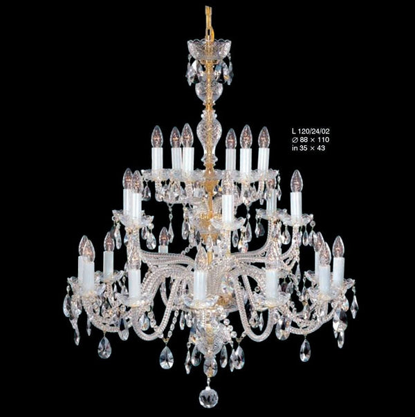 Chandelier Milano Gold