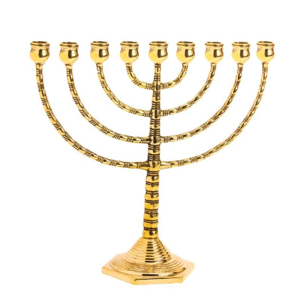 Menorah Candlestick Gold