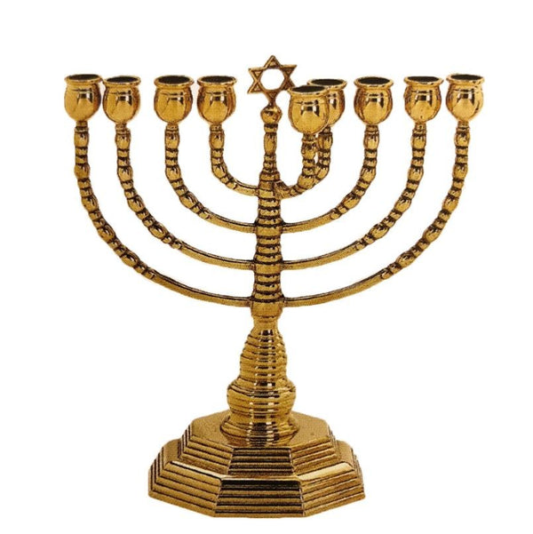 Chanukkia candle holder star