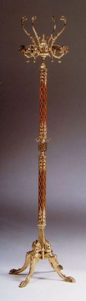 Coat rack inlaid gold 704