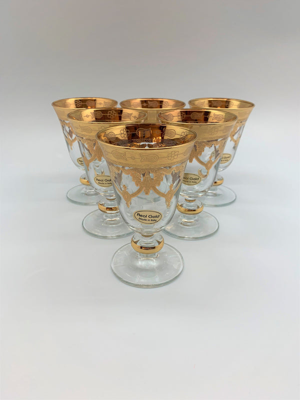Exclusive Torcello Floral Water Glasses