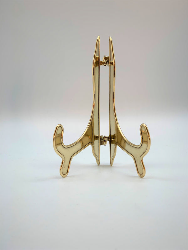 Small easel brass gold Art 830-1