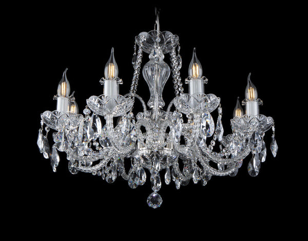 Crystal glass chandelier ceiling light ceiling lamp classic gold