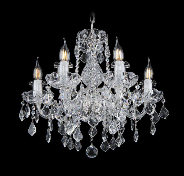 Crystal glass chandelier ceiling light ceiling lamp classic gold