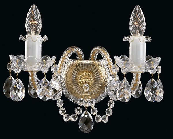 Crystal glass chandelier ceiling light ceiling lamp classic gold