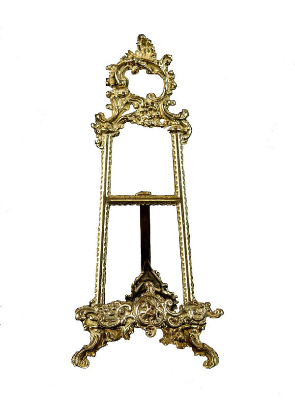 Small easel brass gold 356