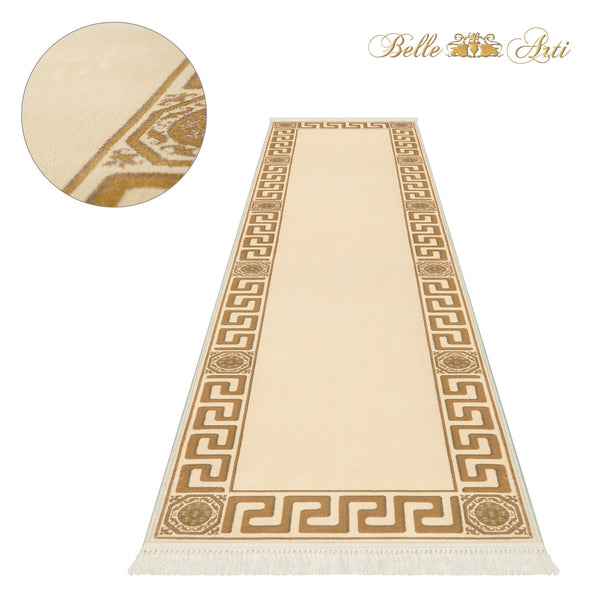 Carpet Runner Meander Beige