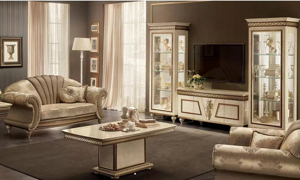 Sofa set Fantasia Beige Gold